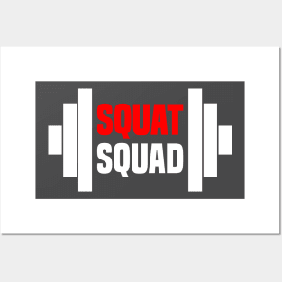 Squat Squad Posters and Art